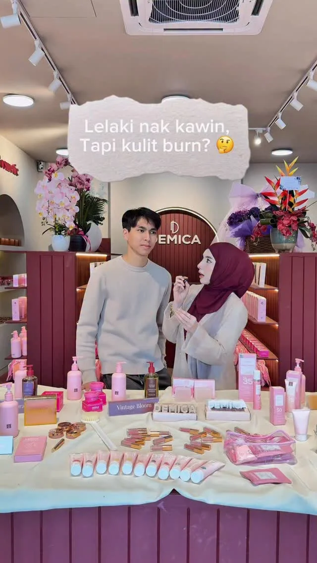 Dah nak kawin, tp kulit burn Macam mana nak atasi? Jom kita bincangkan #LadyBossDemica #SyahMimi #Demica
