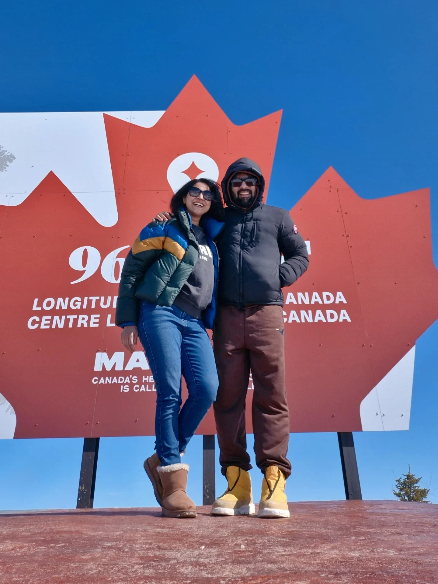 Centre of Canada @kirankatticaran #centreofcanada #manitoba