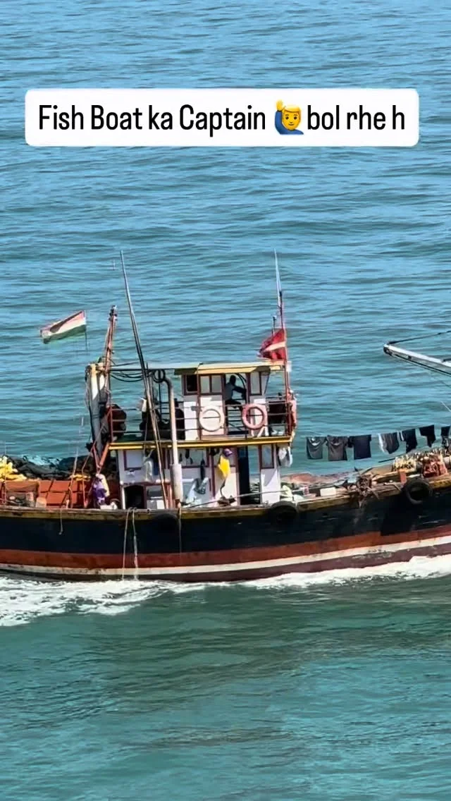 Mumbai Anchor p Fish boat Pass aa gyii #trend #explore #merchantnavy #uttarpradesh #fish
