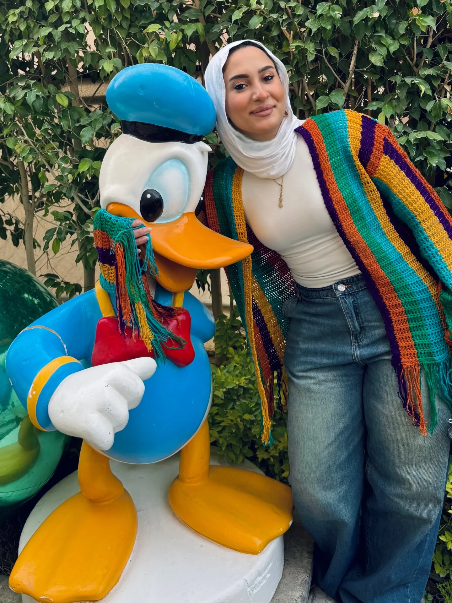 Didn’t know Donald Duck was my fashion inspiration