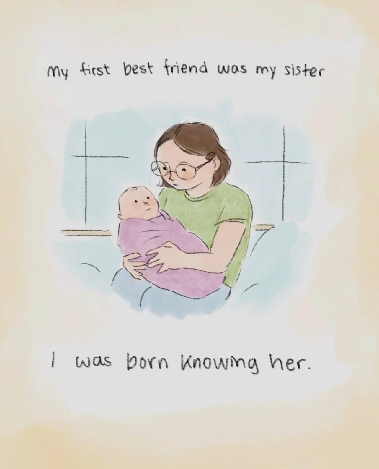 repost @mags_maze_art Happy birthday to your sister. . . . . . . #art #artist #artwork #love #sister