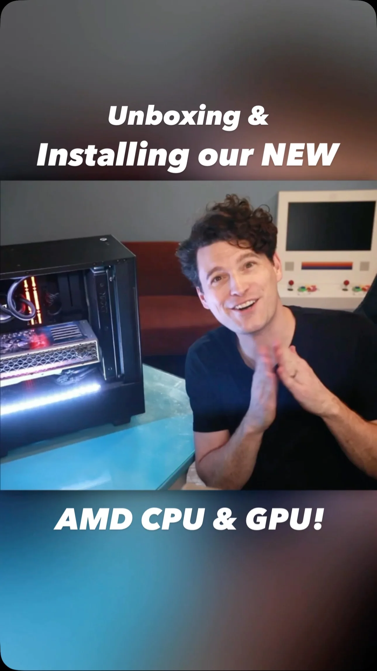 Unboxing & installing our New GPU and CPU AMD 9850X3D /9070 XT #CrimsonDesert #AdvancedbyAMD Visit https://bit.ly/3NapNaA (link in bio) for all the info!