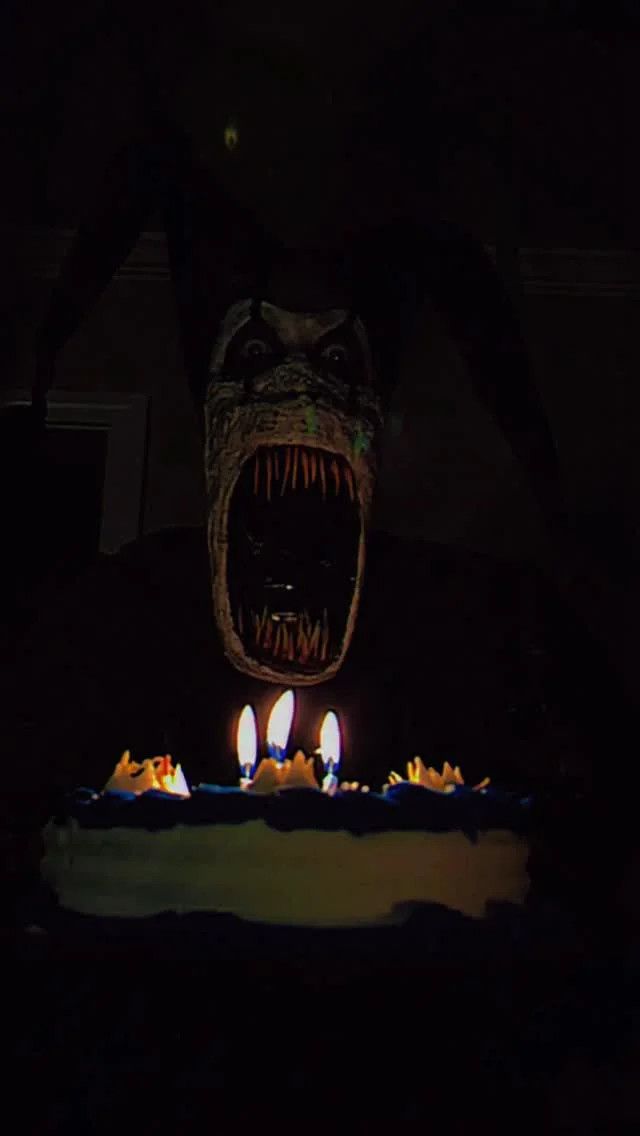 My Birthday Wish . . . Cinematographer: @jennicakyes . . . #happybirthday #horror #scary #creepypasta